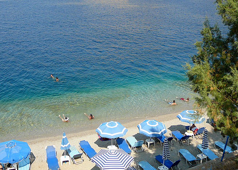 Nos beach på Symi.