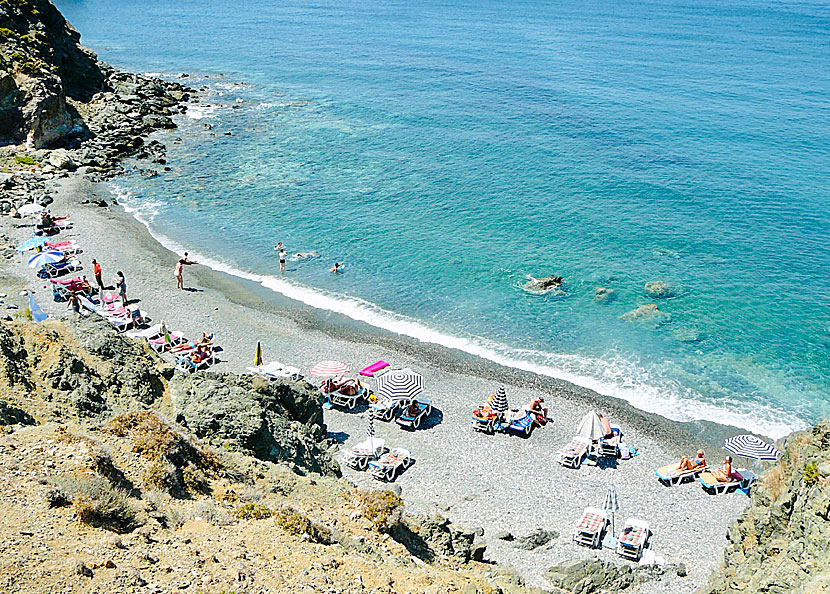 Holakas beach p&aring; Telendos.