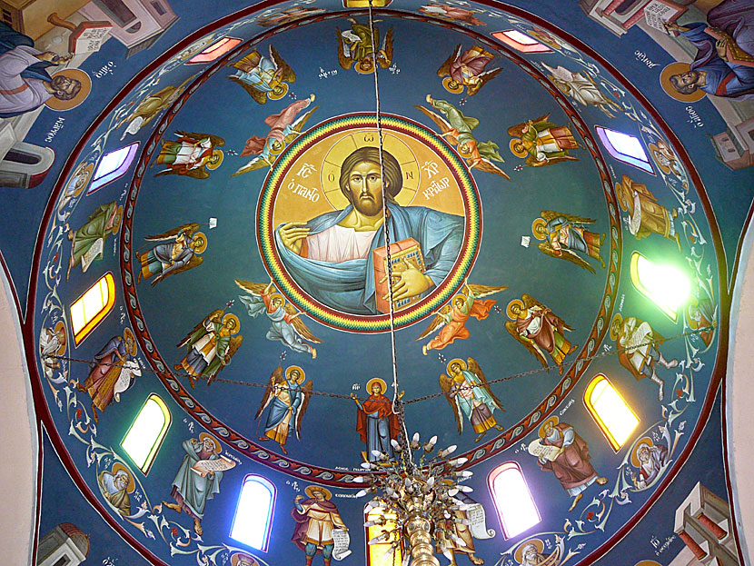 My Sweet Lord med George Harrison i en kyrka på ön Agistri i Grekland.