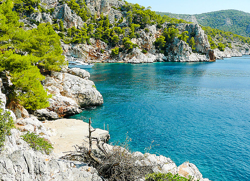 Mariza beach på Agistri.