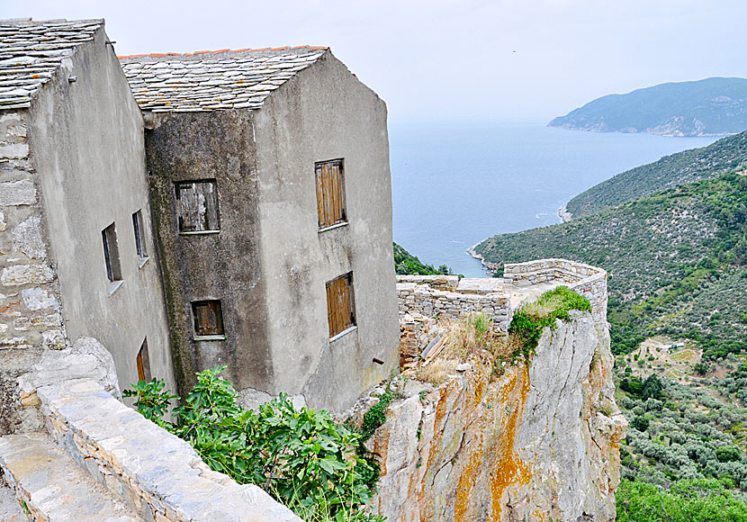 Kastro i Chora på Alonissos.