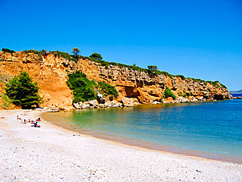 Kokkinokastro beach på Alonissos.