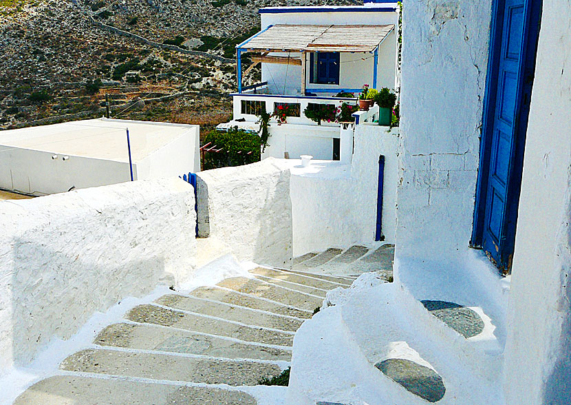 Ano Potamos på Amorgos. 