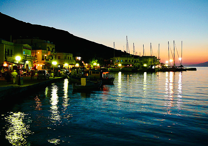 Katapola på Amorgos i Grekland.