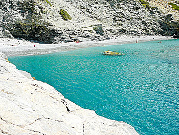 Mouros beach på Amorgos.