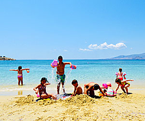 Resa med barn i Grekland 
