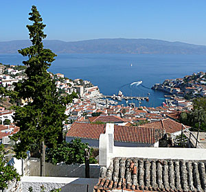 Hydra i Grekland.