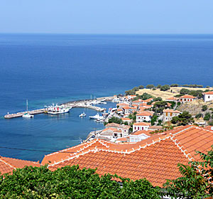 Lesbos. Grekland.