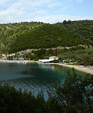 Meganisi. Grekland.