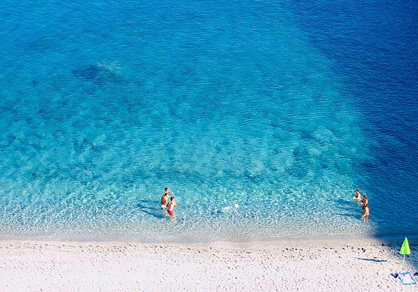 Katergo beach på Folegandros i Grekland.