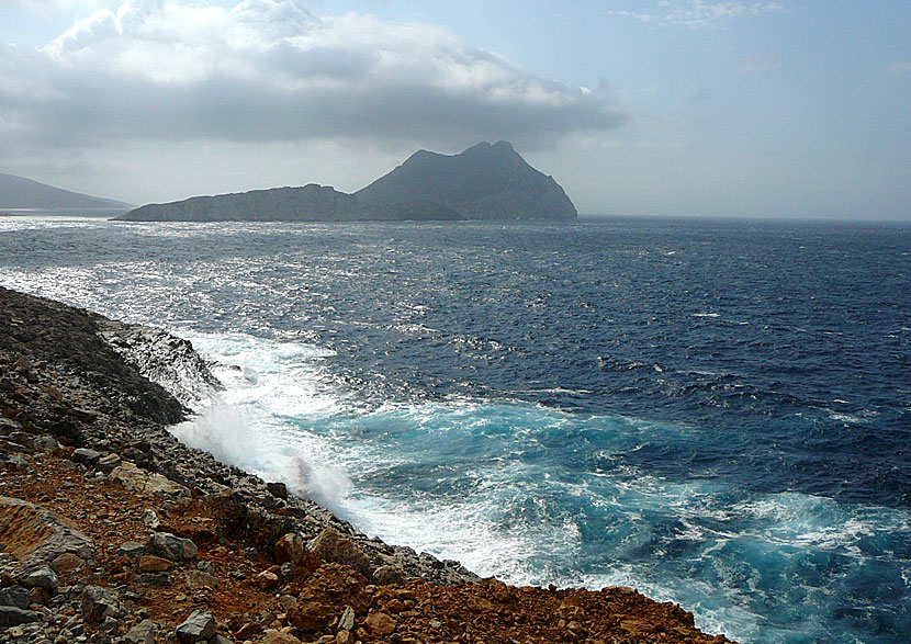 Mordor i Sagan om ringen. Amorgos.