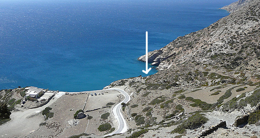 Mouros beach. Amorgos.