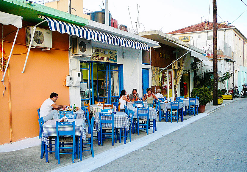 Taverna i Vathy på Ithaka.