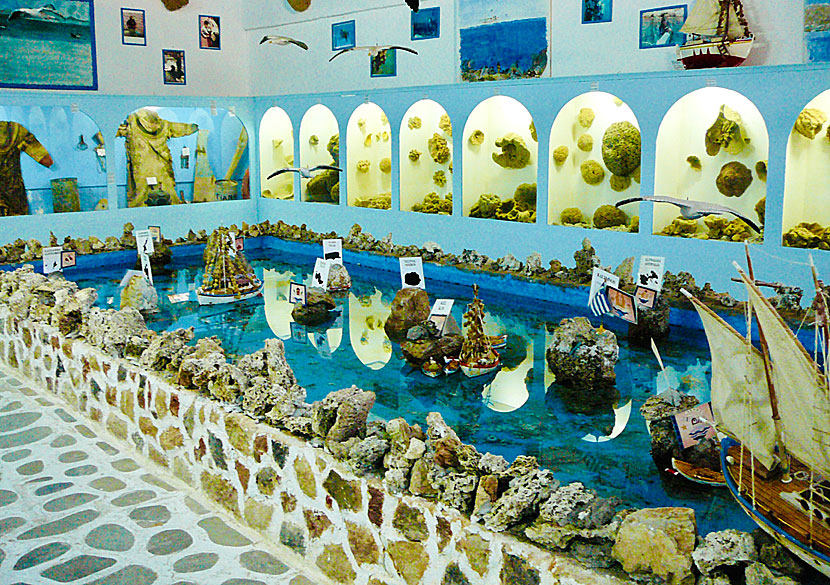 Det fantastiska museet Sea World of Valsamidis i Vlychadia.