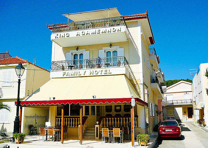 King Agamemnon Hotel i Argostoli på Kefalonia.