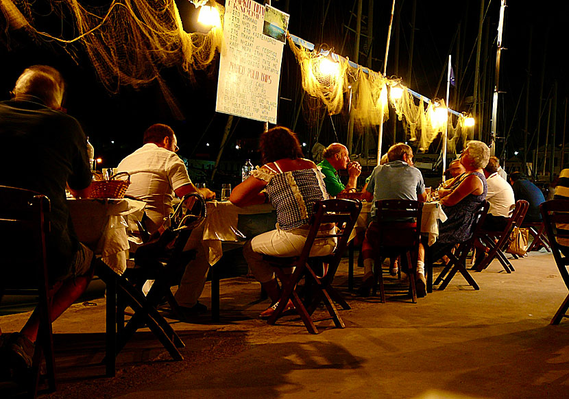 Restaurant Little Paris är en av de bästa tavernorna på Kastellorizo. 