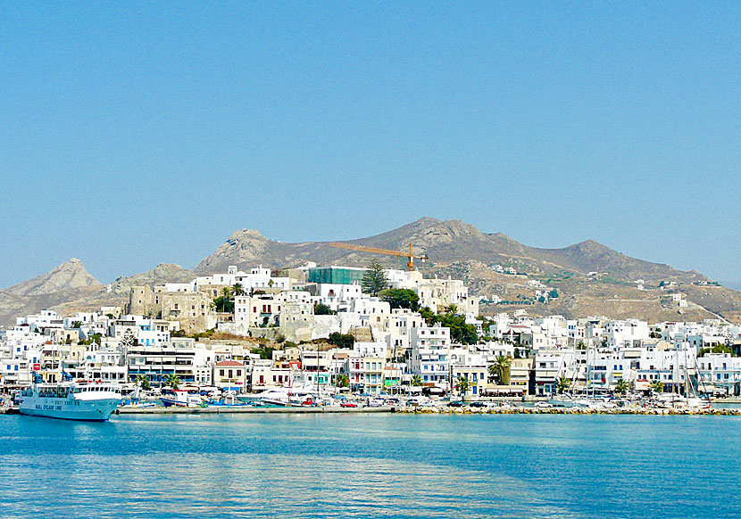 Hamnen på Naxos.