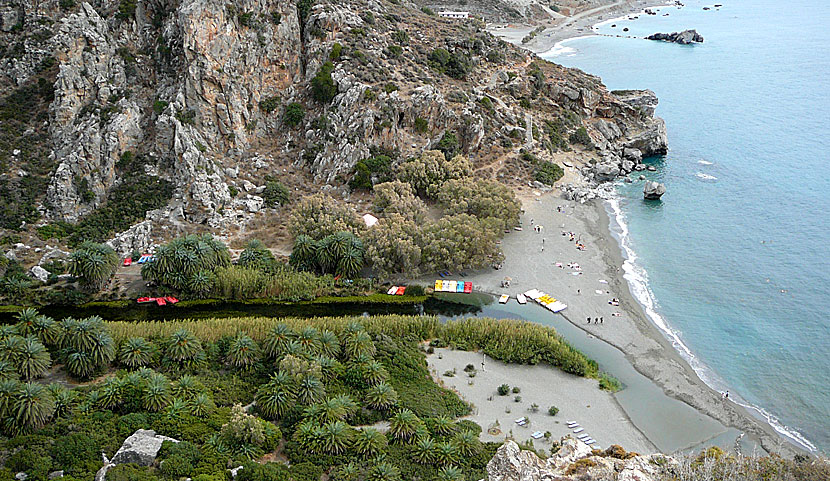 Preveli beach. Kreta.