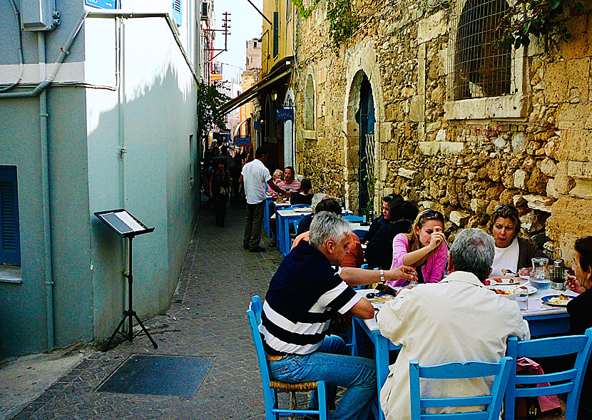 Restaurant Tamam. Chania. Kreta. Crete. 