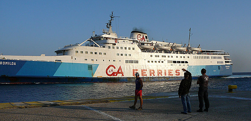 Ferry. M/S Romilda. 