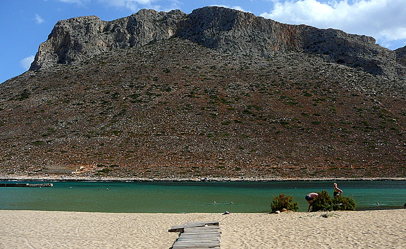 Stavros beach. Akrotiri. Kreta. Crete.