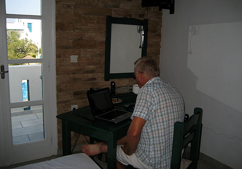 Vädret på Naxos.