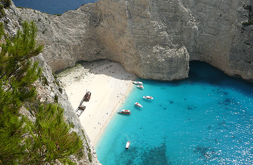 Shipwreck beach. Zakynthos.