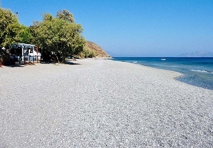 Ikarias bästa stränder. Faros beach.