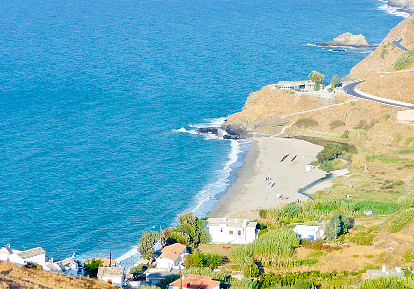 Kambos beach på Ikaria.