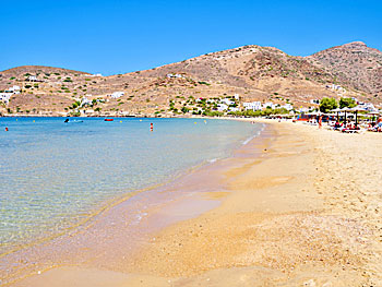 Gialos beach på Ios.