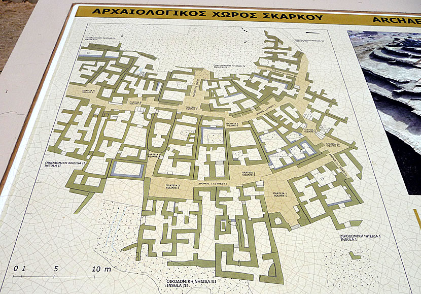  Arkeologiska utgrävningar vid Skarkos på Ios i Grekland.