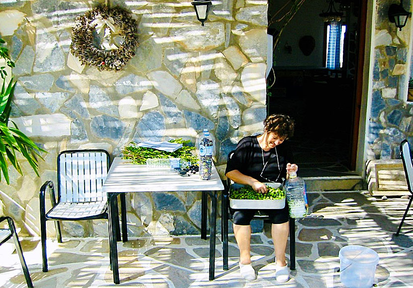Taverna Alonistra i Psathi år 2002.