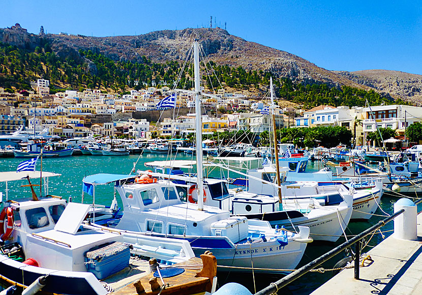 Missa inte Kalymnos huvudstad Pothia när du har besökt Castle of Chora och Chrysocheria Castle.