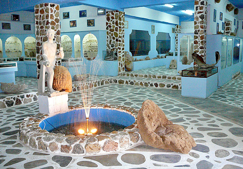Sea World Museum of Valsamidis i Vlychadia på Kalymnos i Dodekaneserna.