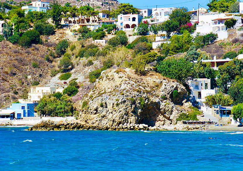 Kalymnos bästa stränder. Linaria beach.  