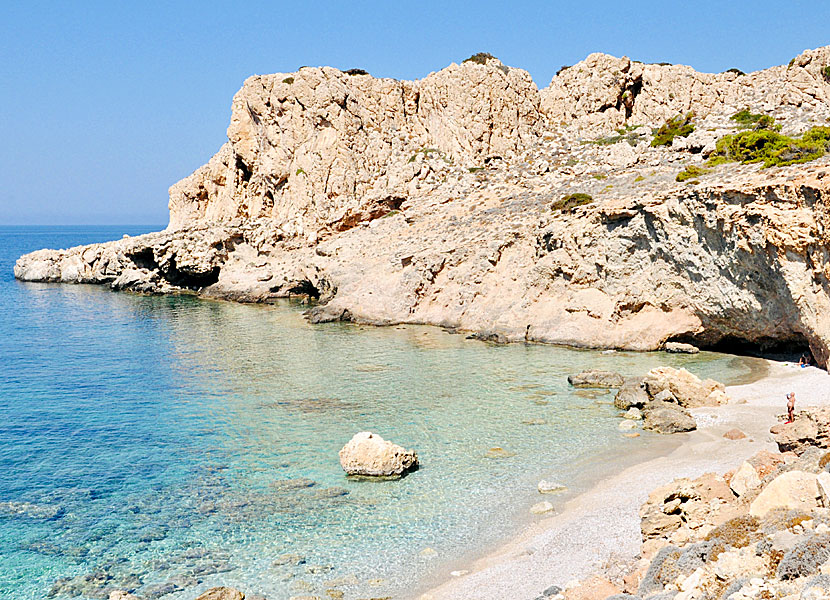 Proni beach på Karpathos.