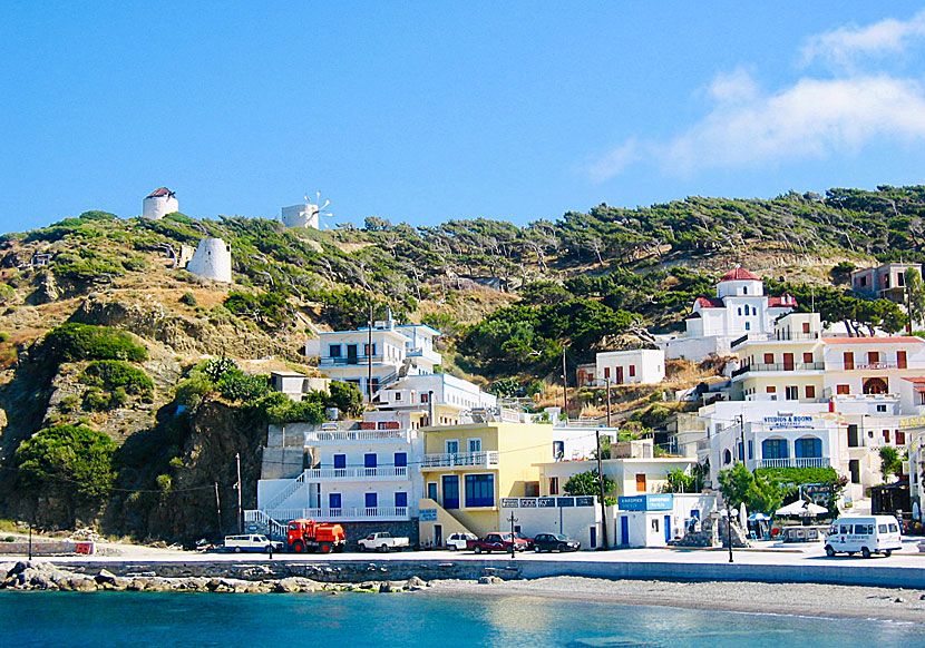 Hotell och pensionat i Diafani på Karpathos i Grekland.