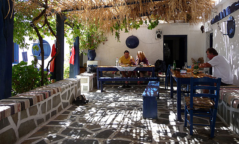 Thanasis taverna. Kali Limni. Karpathos.