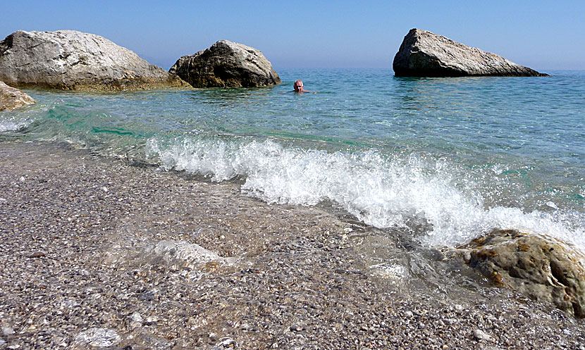 Kalimera beach. Karpathos.