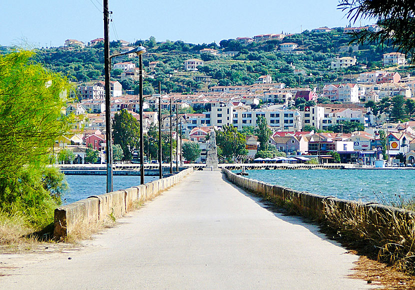 Drapanos bridge. Argostoli. Kefalonia.