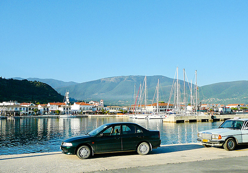 Hamnen i Sami på östra Kefalonia.