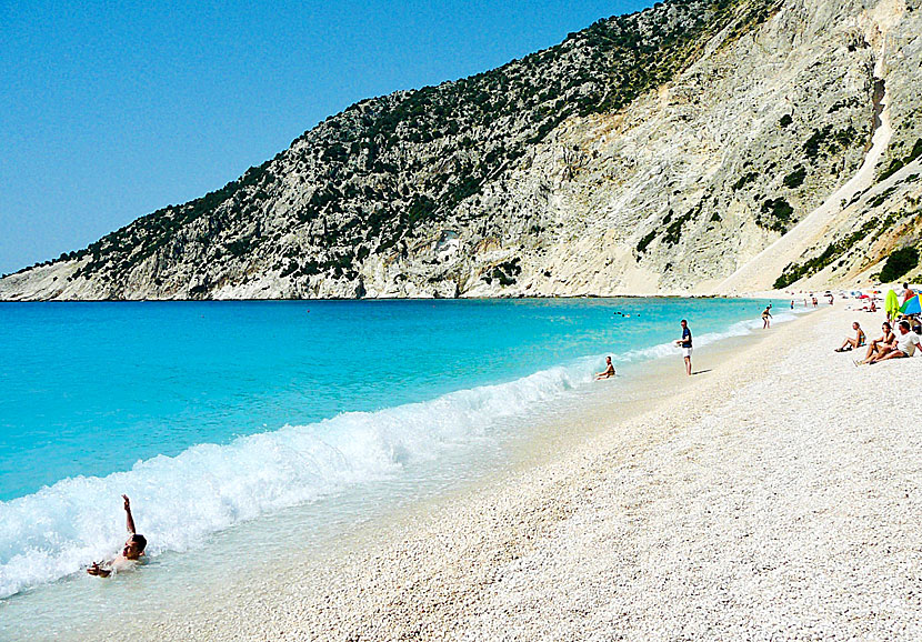 Myrtos beach. Kefalonia.