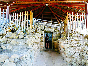 Tzanata tomb på Kefalonia.