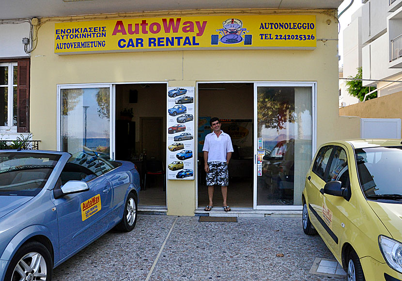 Autoway Kos Rent a Car i Kos stad är en mycket bra och seriös biluthyrare.