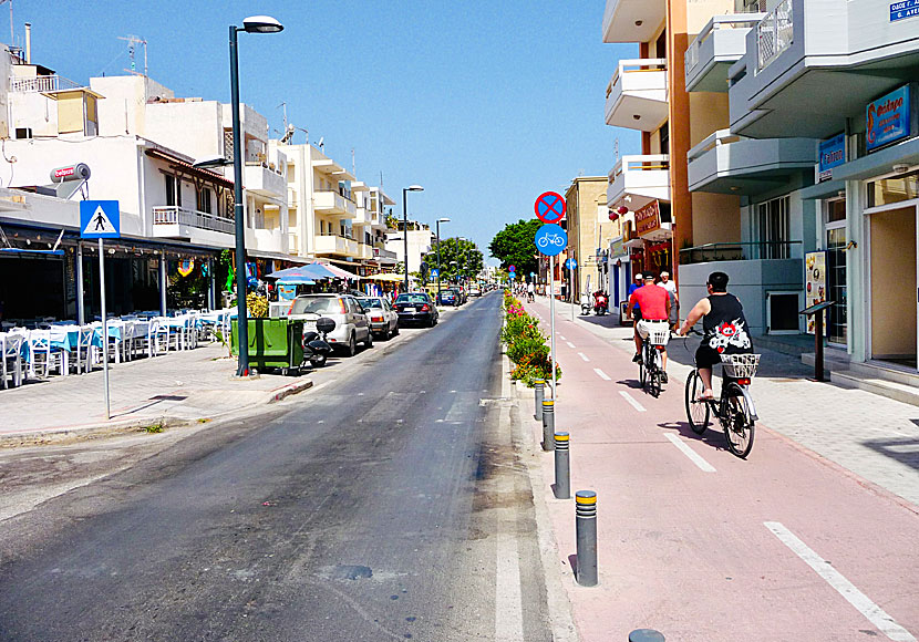 Att hyra cykel är vanligt på Kos.