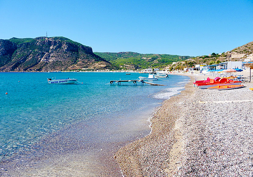 Kefalos beach på Kos i Grekland.