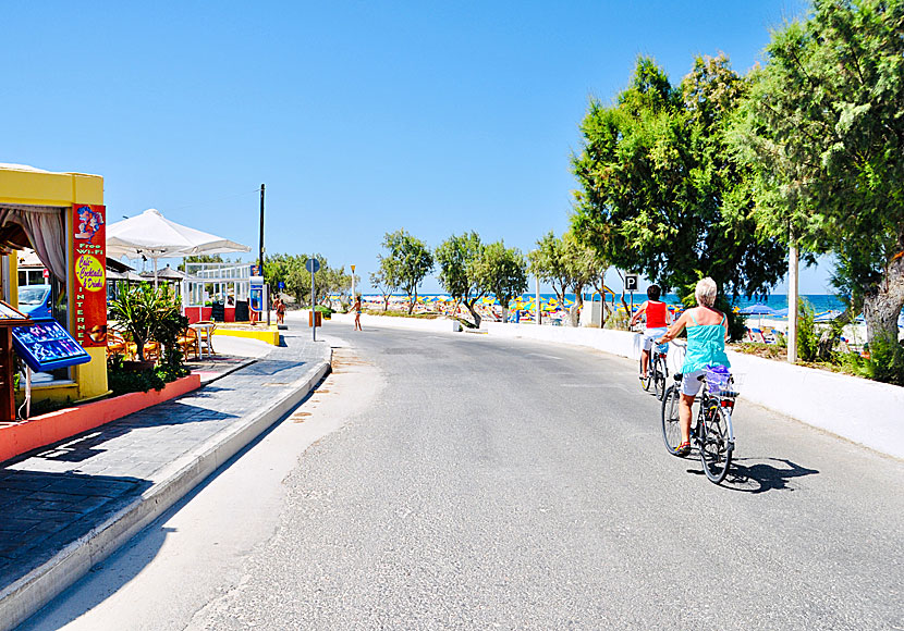 Cykla till Marmari och Tigaki beach från Kos stad.