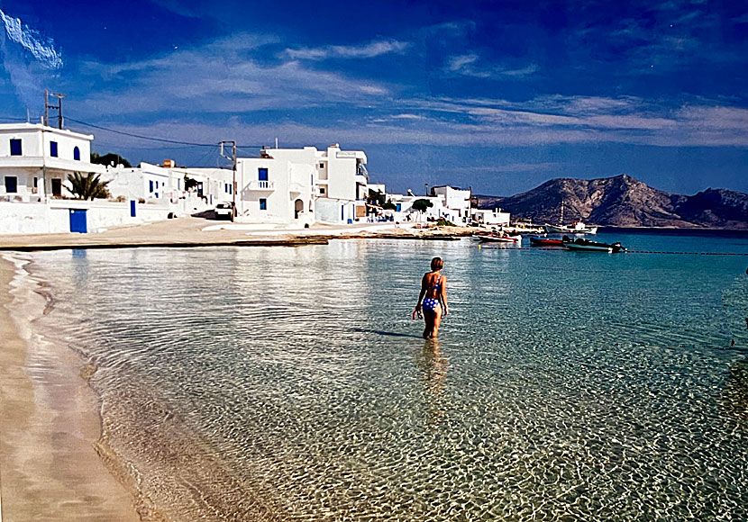 Ammos beach i Chora på Koufonissi.