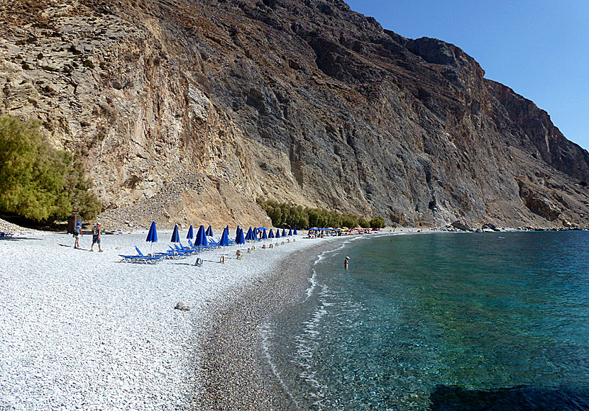 Sweetwater beach. Chora Sfakion. Kreta.