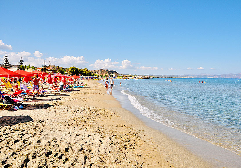 Agia Marina Chanian länsipuolella. Kreeta. Kreikka.